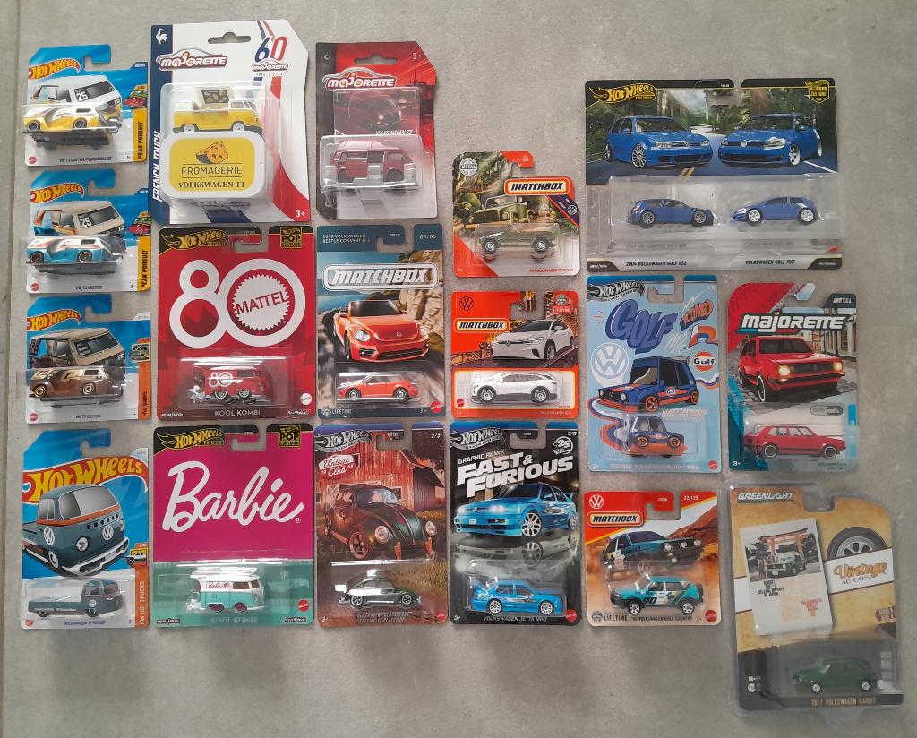 Volkswagen - Hot Wheels, Matchbox, Majorette en Green Light, Ophalen of Verzenden, Nieuw