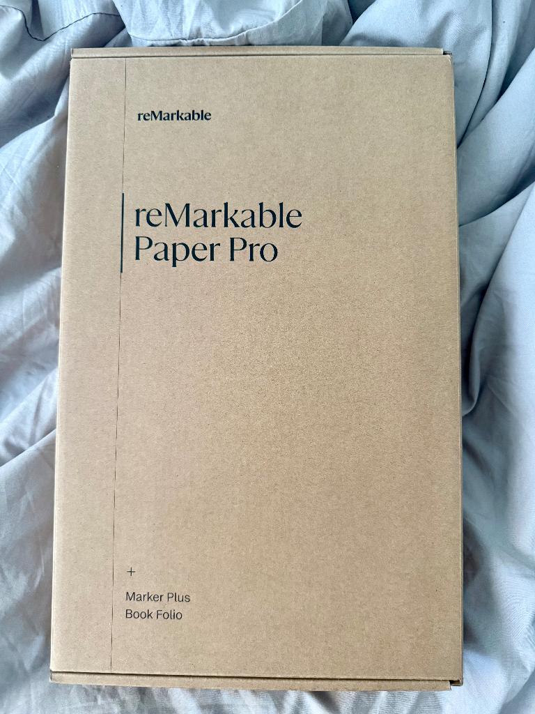 ReMarkable Paper Pro + Marker Plus + Book Folio zwart, Computers en Software, Ophalen of Verzenden, Nieuw, Remarkable