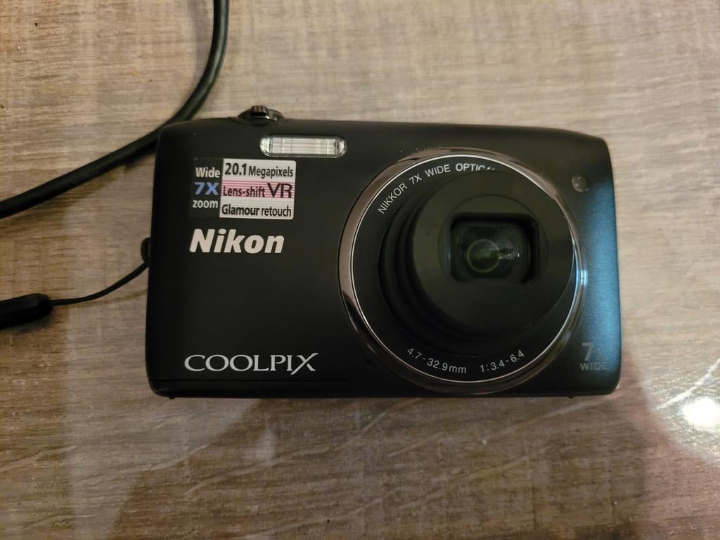 Digitale fotocamera nikon coolpix S3500, Audio, Tv en Foto, Fotocamera's Digitaal, Ophalen, Compact, Nikon