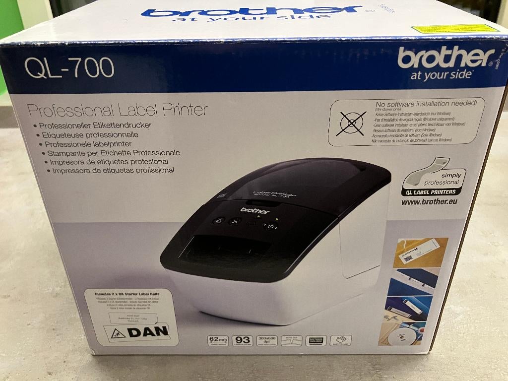 labelprinter, Computers en Software, Labelprinters, Ophalen, Nieuw, Etiket, Brother