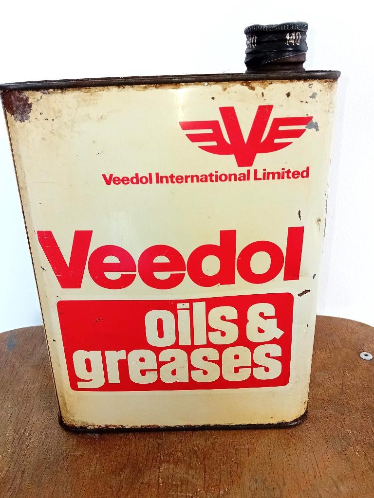 Mooi olieblik Veedol Oils & Greases, Ophalen of Verzenden, Gebruikt