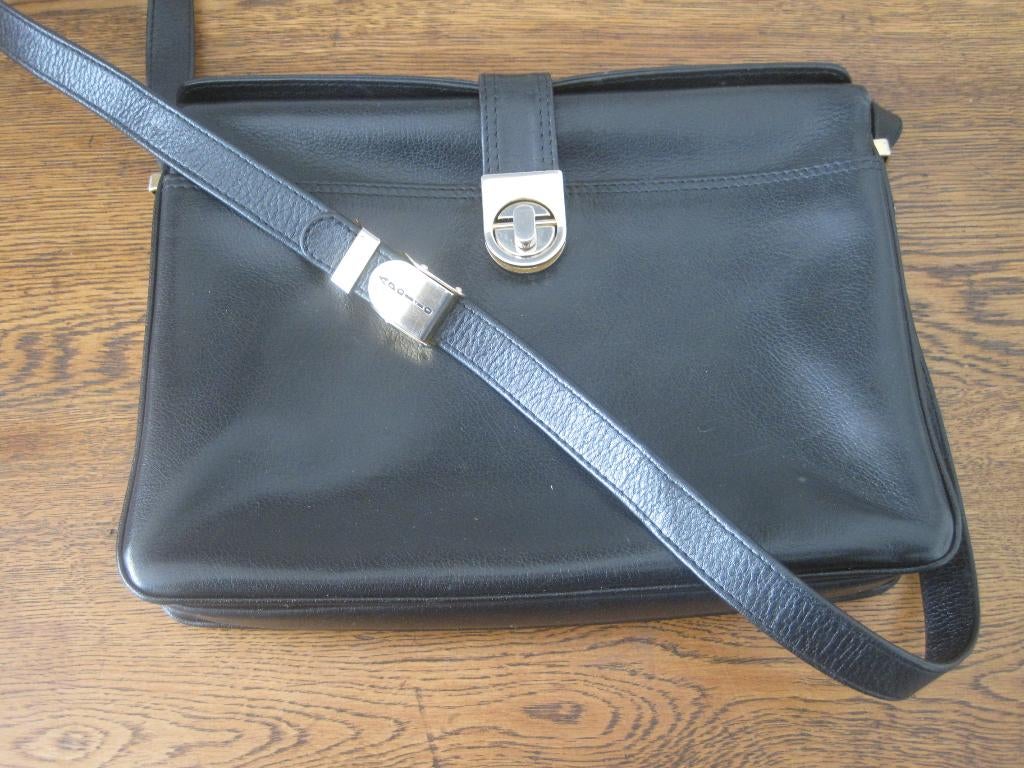 prachtige vintage retro handtas leder hoge kwaliteit, Handtassen en Accessoires, Tassen | Damestassen, Ophalen of Verzenden, Zo goed als nieuw