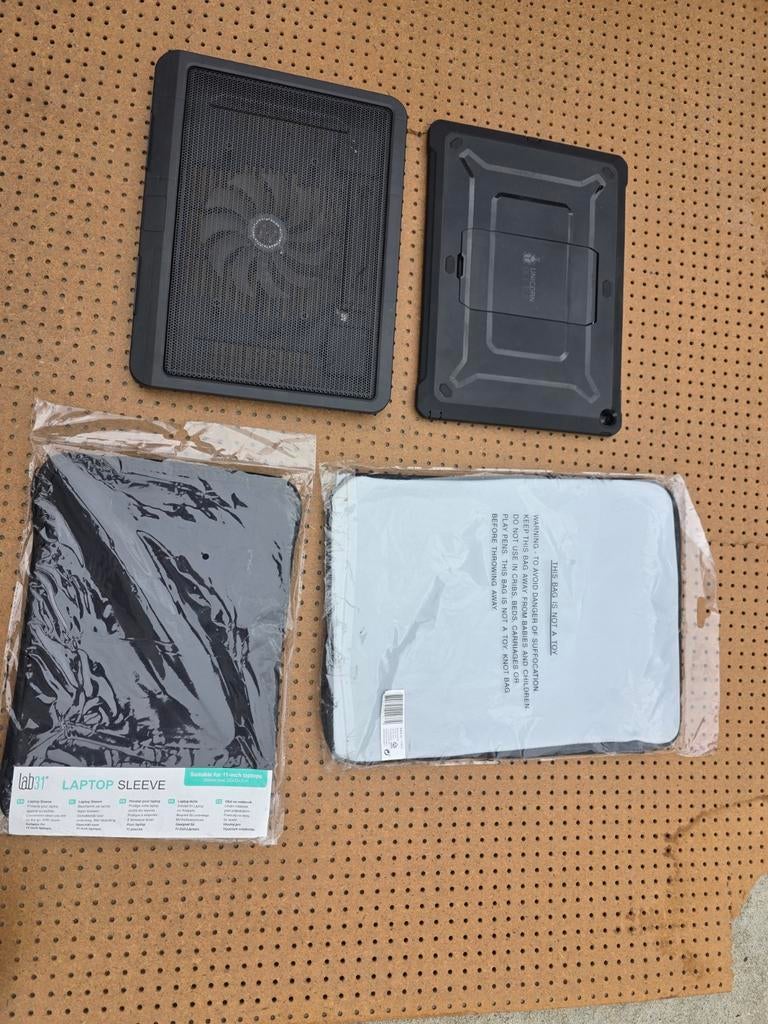 Étui pour tablette + housses pour ordinateur portable + c, Informatique & Logiciels, Housses pour tablettes, Neuf, Protection faces avant et arrière