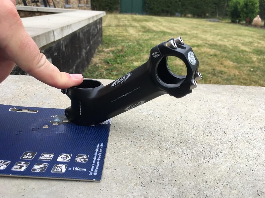 Potence velo BBB a 35 dégrées, neuve, Ophalen of Verzenden, Nieuw, Stuur