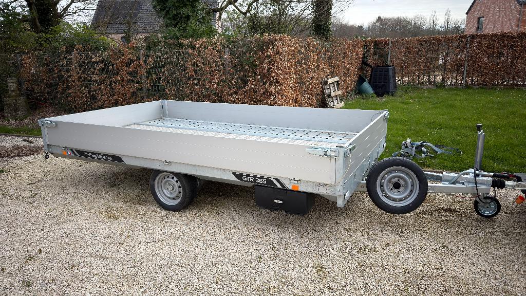 Remorque porte-voiture Vérène, Enlèvement, Comme neuf