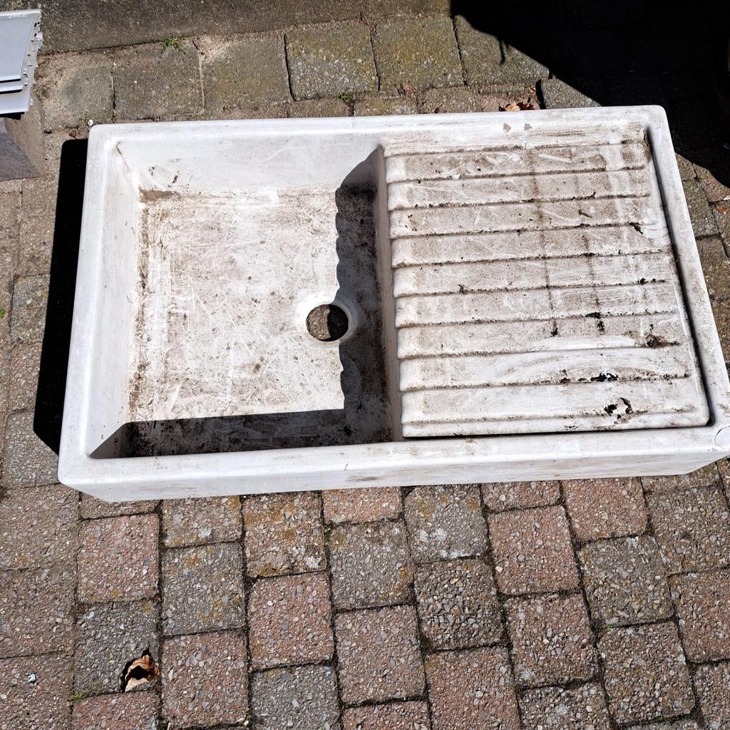 Pompbak, Huis en Inrichting, Keuken | Keukenelementen, Ophalen, Gebruikt, Wit, 50 tot 100 cm