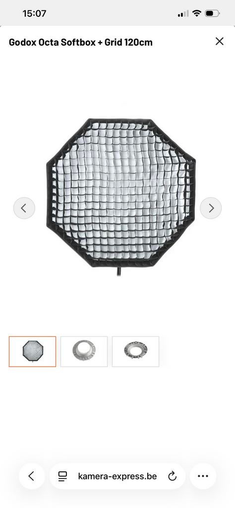 2x Godox Octa softbox 120cm, Ophalen of Verzenden, Nieuw, Overige typen