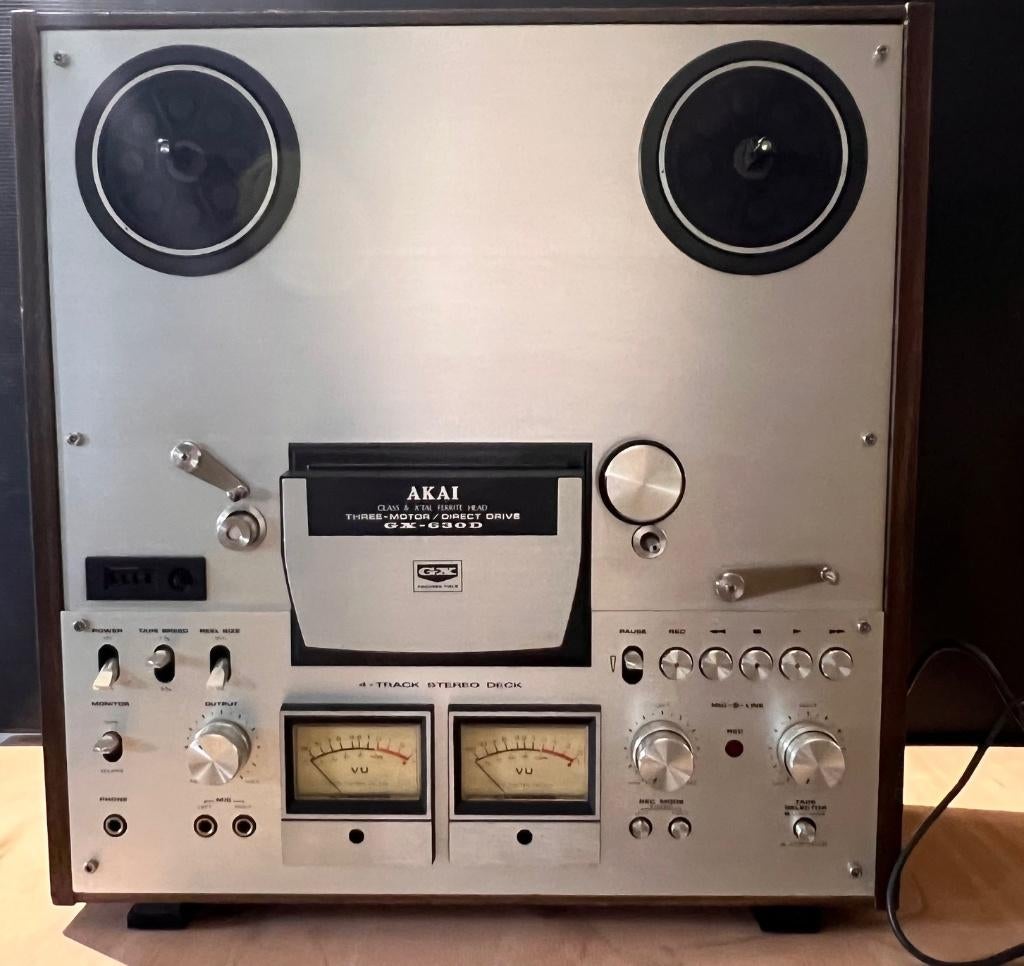 bandrecorder AKAI GX-630D - hele goede staat, Audio, Tv en Foto, Bandrecorder, Ophalen, Bandrecorder