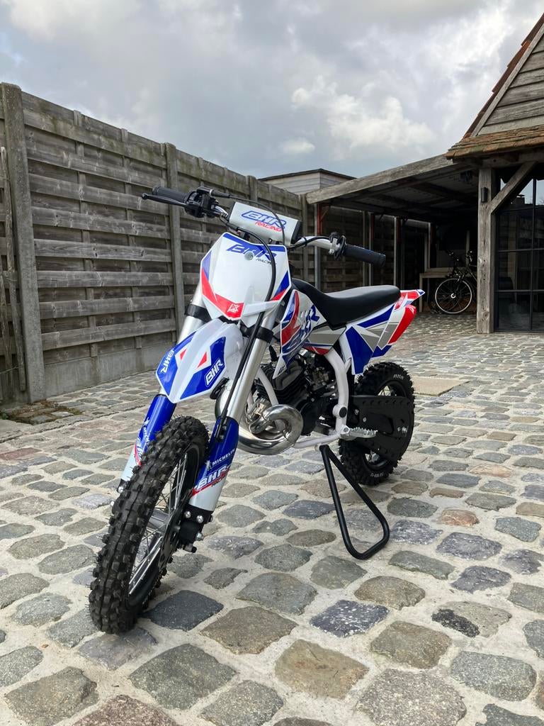 Bhr 50cc crossmotor AFSTELLEN!, Ophalen, Zo goed als nieuw