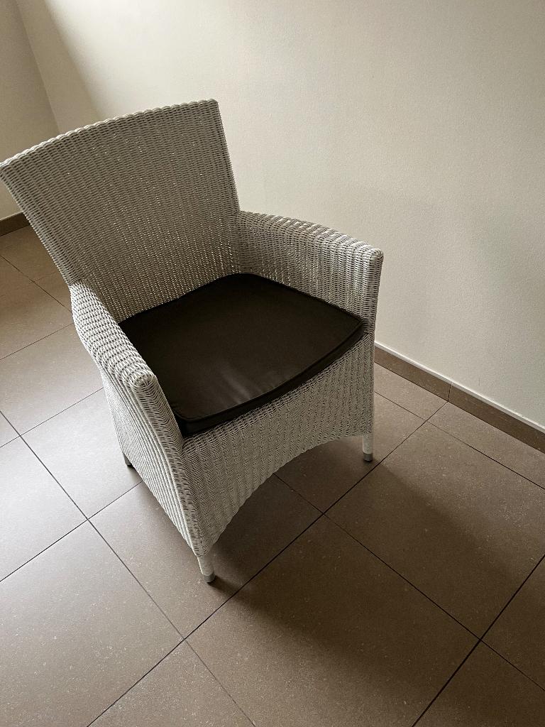 Wicker stoelen, Enlèvement, Comme neuf, Osier