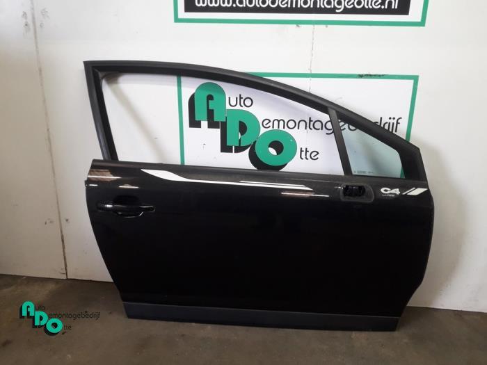 Portière 2portes droite d'un Citroen C4 (C4 04-) (EXL), -, 3 mois de garantie, Utilisé, Porte