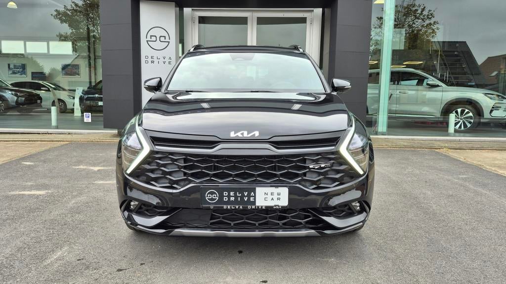 Kia Sportage 1.6 T-GDI HEV GT LINE  Nieuw !  7 jaar wa, Auto's, Zwart, 4 cilinders, Zwart, Bedrijf