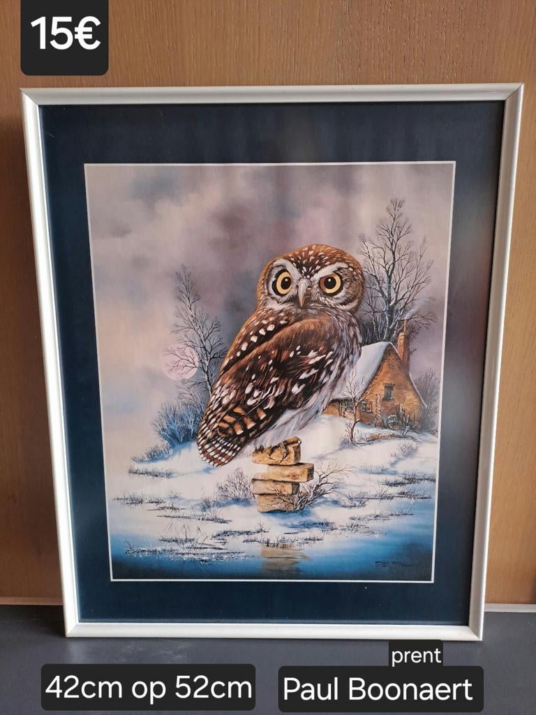 Prent Paul Boonaert, Ophalen