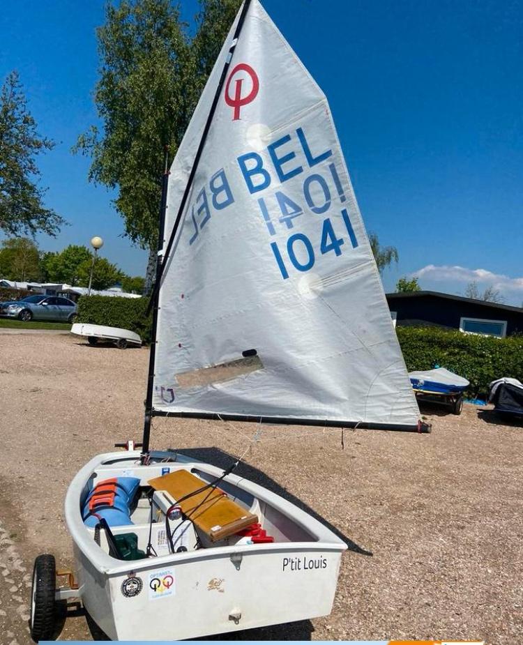 Optimist zeilboot, Enlèvement, Utilisé, Optimist