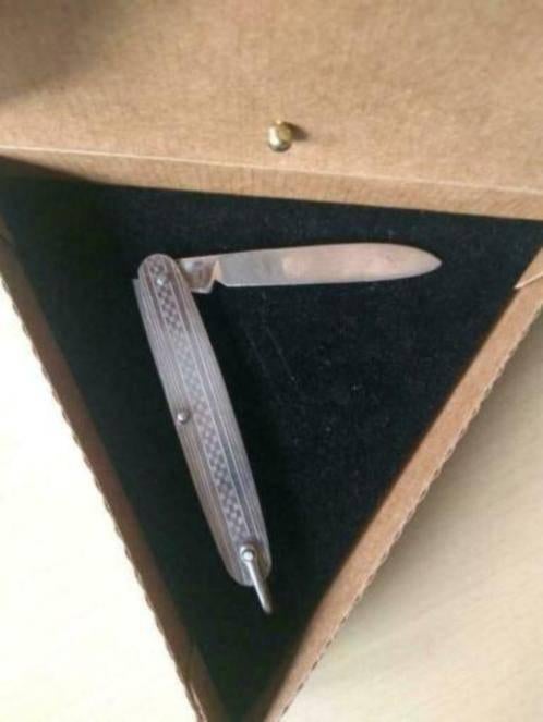 roestvrij stalen zakmes + vintage Lark, Ophalen, Zo goed als nieuw
