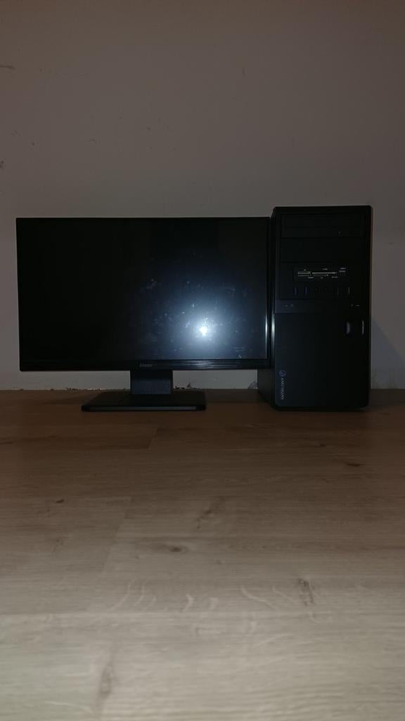 ️ Ordinateur PC fixe + écran iiyama + câbles inclus, Informatique & Logiciels, Iiyama, HDMI, Comme neuf, Enlèvement