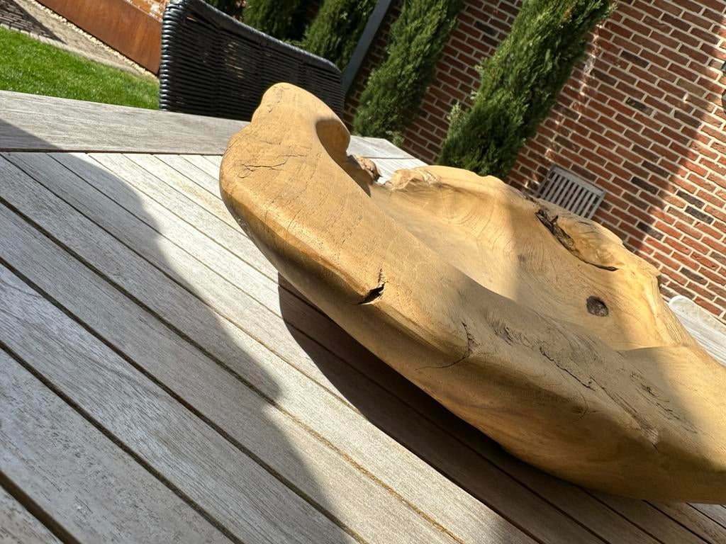 Ornement en teck /Échelle, Enlèvement, Comme neuf