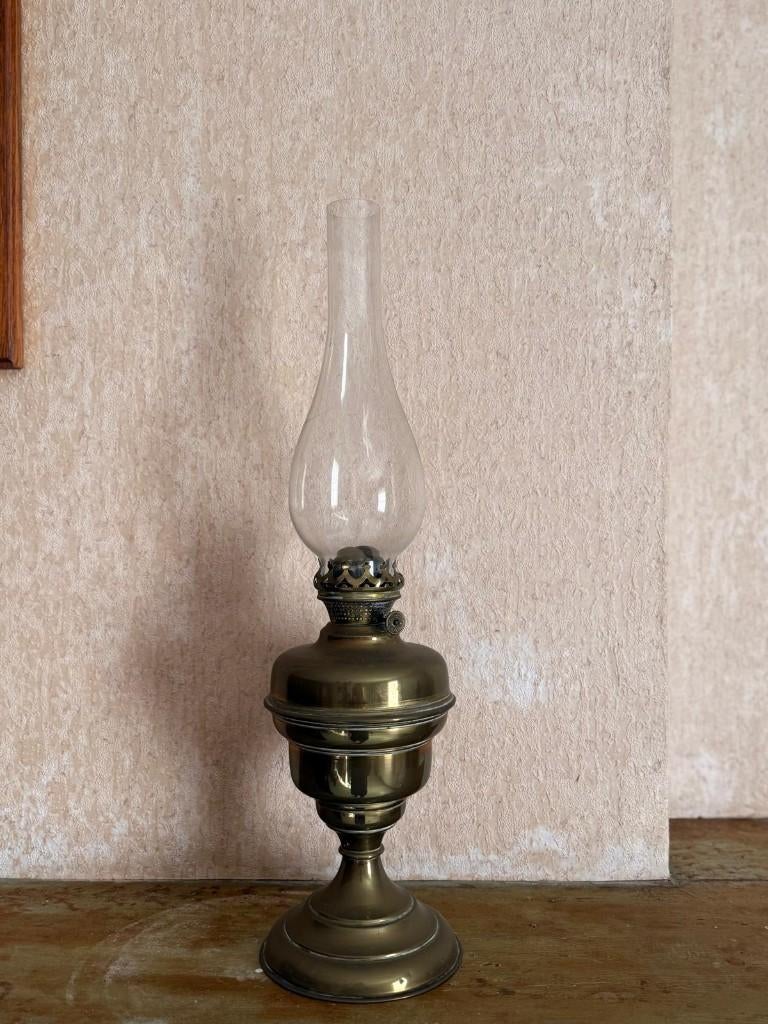 Antieke olielamp, Antiek en Kunst, Antiek | Verlichting, Ophalen