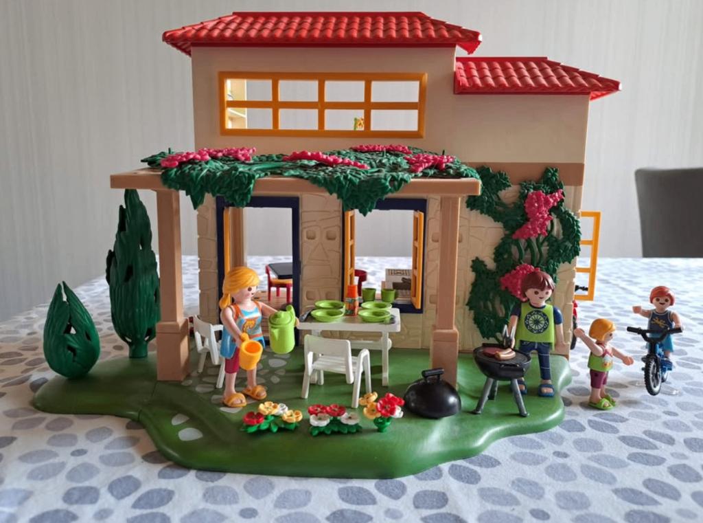 Playmobil 4857 - maison de vacances, Enlèvement ou Envoi, Utilisé, Ensemble complet