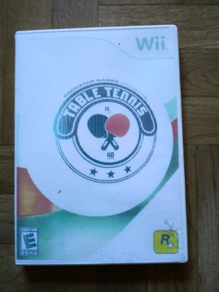 table tennis voor Wii of Wii U, Enlèvement ou Envoi, 2 joueurs, Un ordinateur, Utilisé