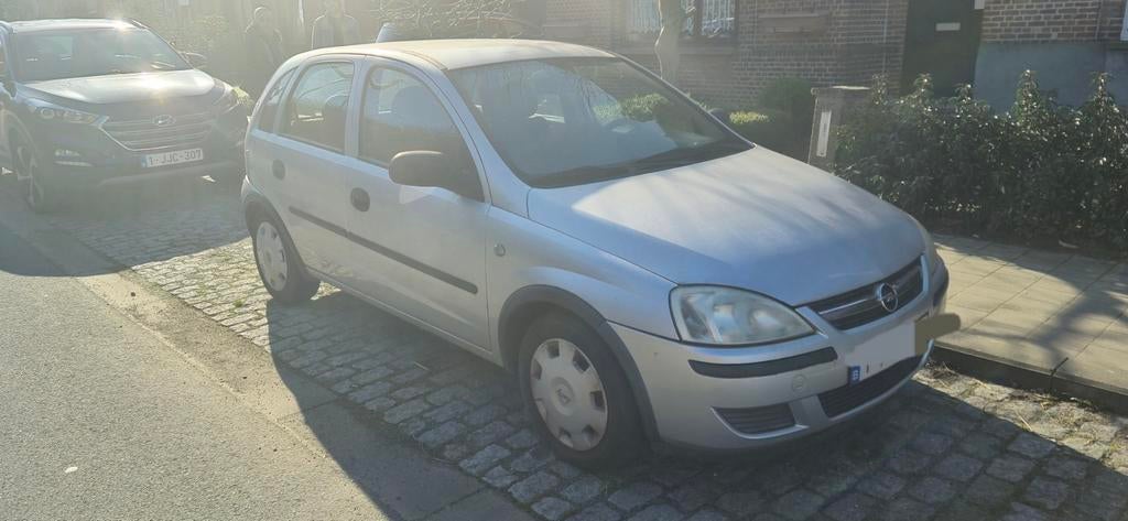 Opel Corsa C 1.2 benzine. Omschrijving lezen!, Auto's, Opel, Corsa, Benzine, 5 deurs, Handgeschakeld, Zilver of Grijs, Stof, Ophalen