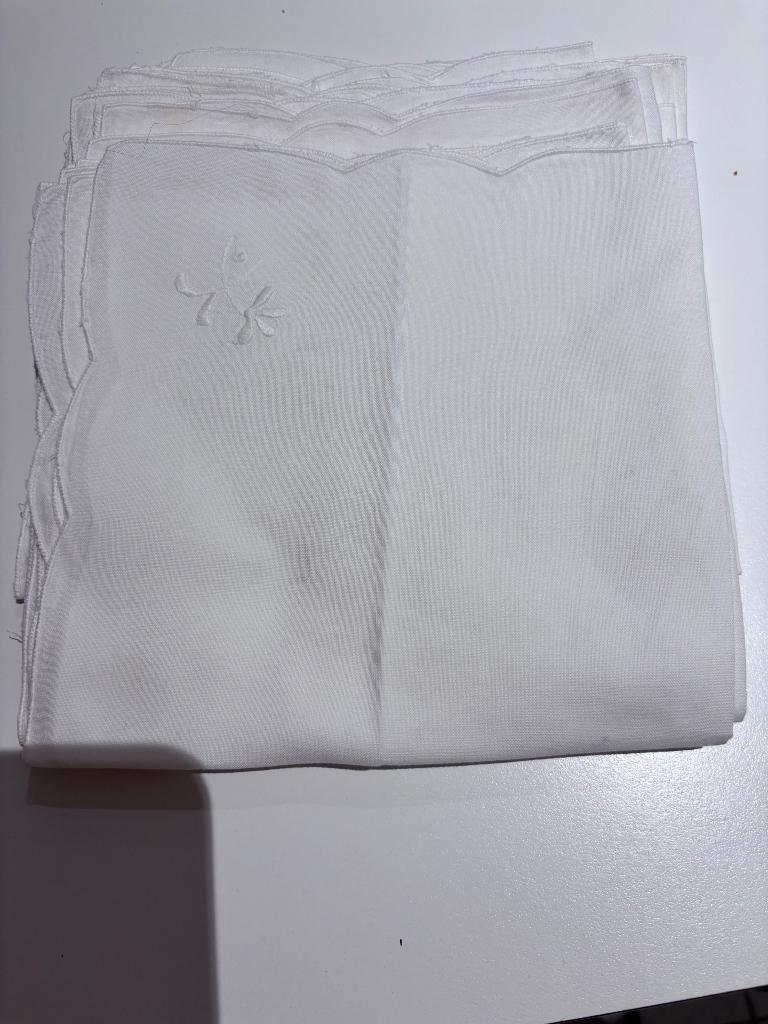 Servetten, Ophalen, Gebruikt, Vierkant, Binnen