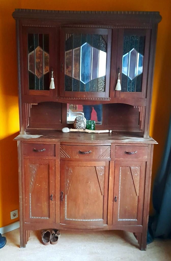 Art deco spiegelkast, Huis en Inrichting, Ophalen