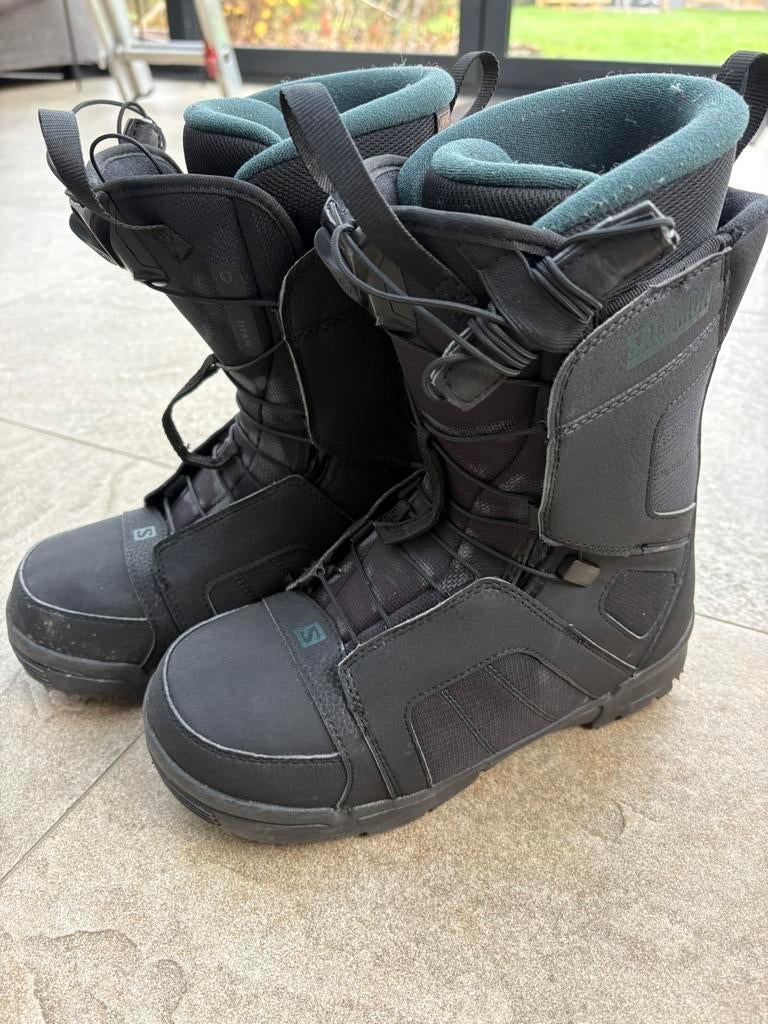 Snowboardboots Salamon 41.5, Sport en Fitness, Snowboarden, Ophalen, Gebruikt, Snowboots