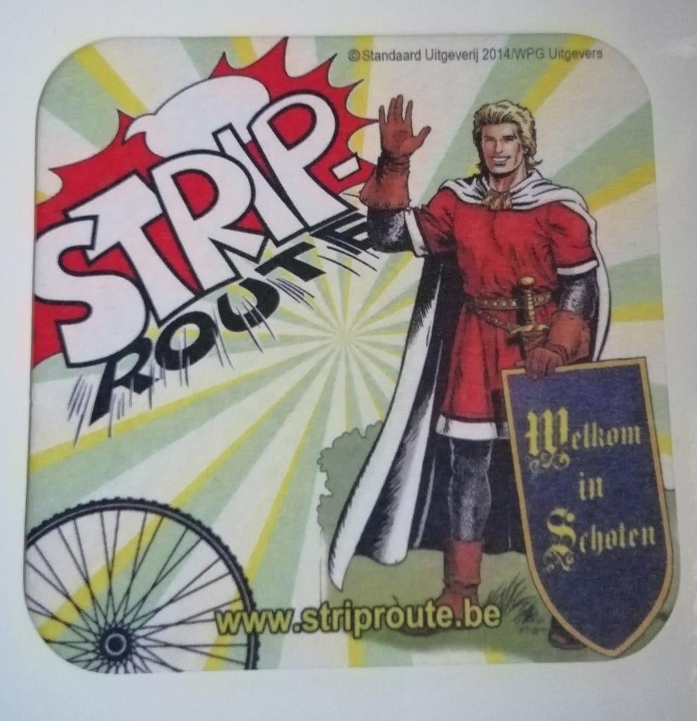 De rode ridder bierviltjes, Verzamelen, Stripfiguren, Ophalen of Verzenden, Overige figuren, Nieuw, Plaatje, Poster of Sticker