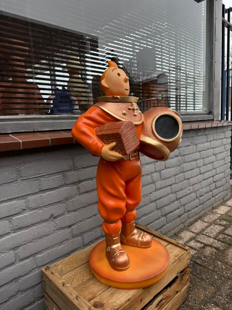 Groot Kuifje beeld als duiker, Verzamelen, Ophalen, Zo goed als nieuw, Fantasy