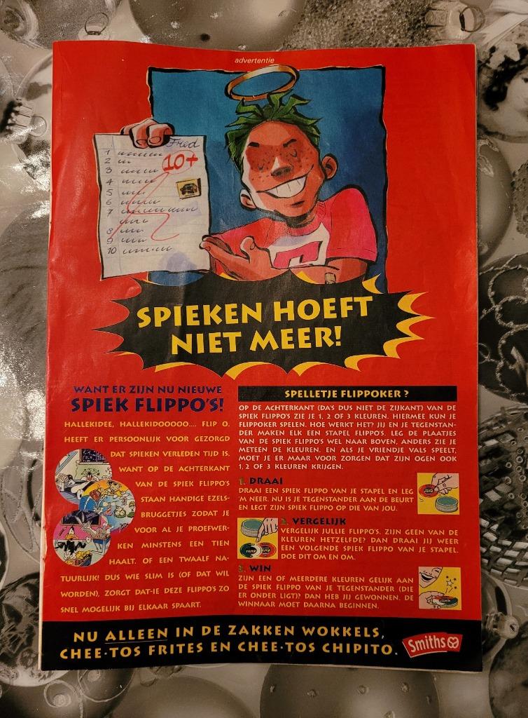 Spiek flippo advertentie, verzamel item, Verzamelen, Flippo's, Overige typen, Spiek, Verzenden