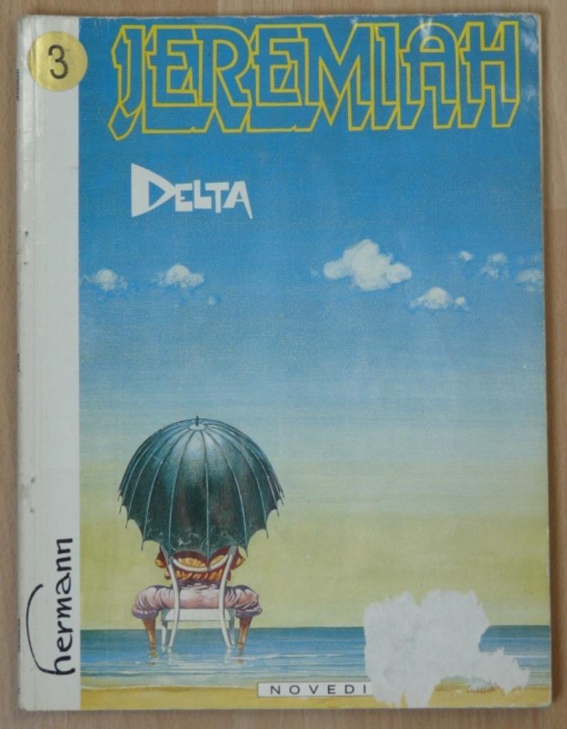 Strip Boek, Jeremiah, Delta, Nummer 11, Novedi, 1985., Livres, BD, Utilisé, Une BD, Enlèvement ou Envoi