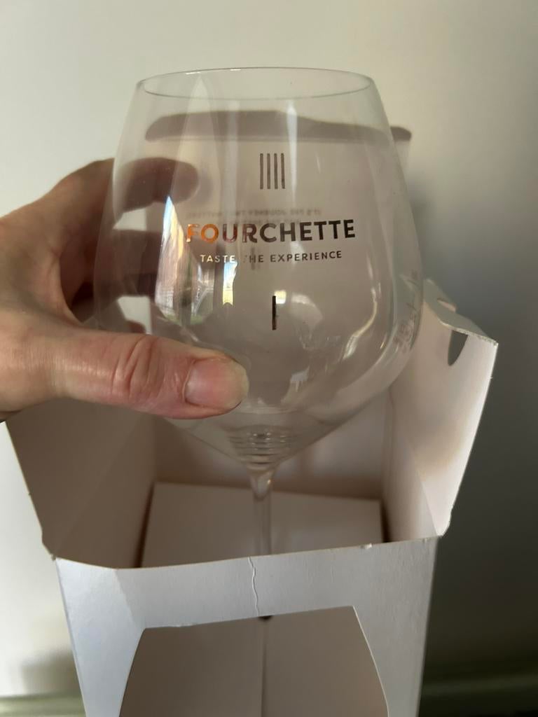 Bierglazen Fourchette 33cl NIEUW in verpakking, Ophalen, Nieuw