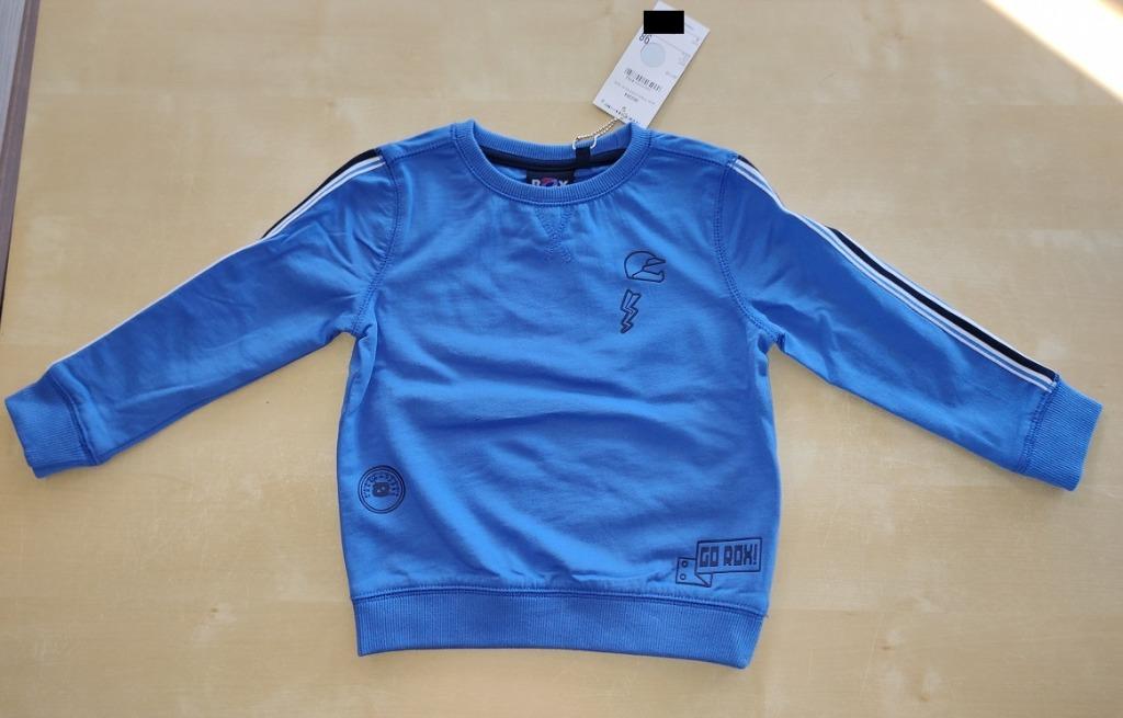 Mooie blauwe trui Rox, maat 98 (nieuw), Trui of Vest, Nieuw, Ophalen of Verzenden, Jongen