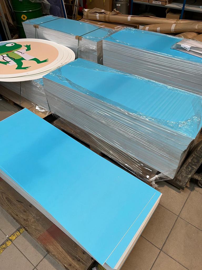 PVC harde platen 3mm, Doe-het-zelf en Bouw, Platen en Panelen, Ophalen, Nieuw