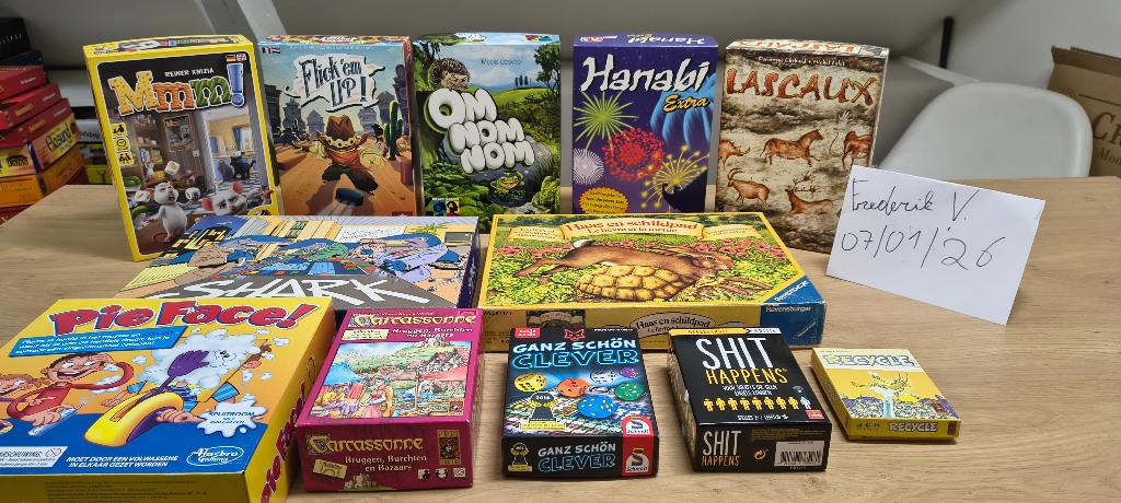 Un ensemble sympa de jeux de société, Enlèvement