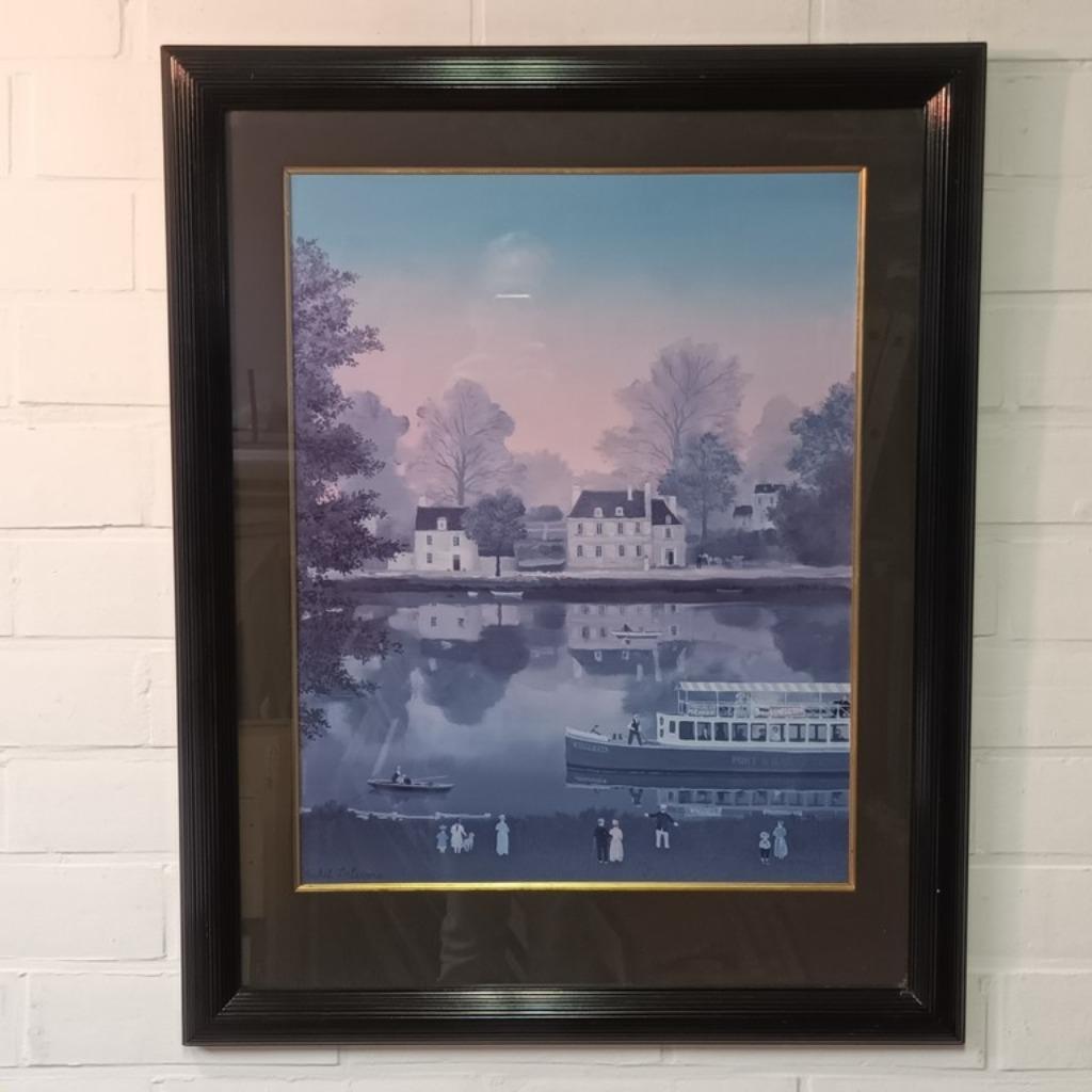 Michel Delacroix (1933) - kleurenlithografie, Antiek en Kunst, Kunst | Litho's en Zeefdrukken, Ophalen