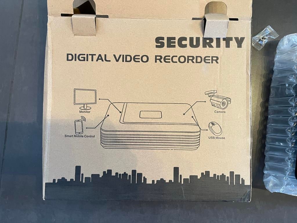 CCTV DVR 4 channel, Audio, Tv en Foto, Ophalen, Nieuw