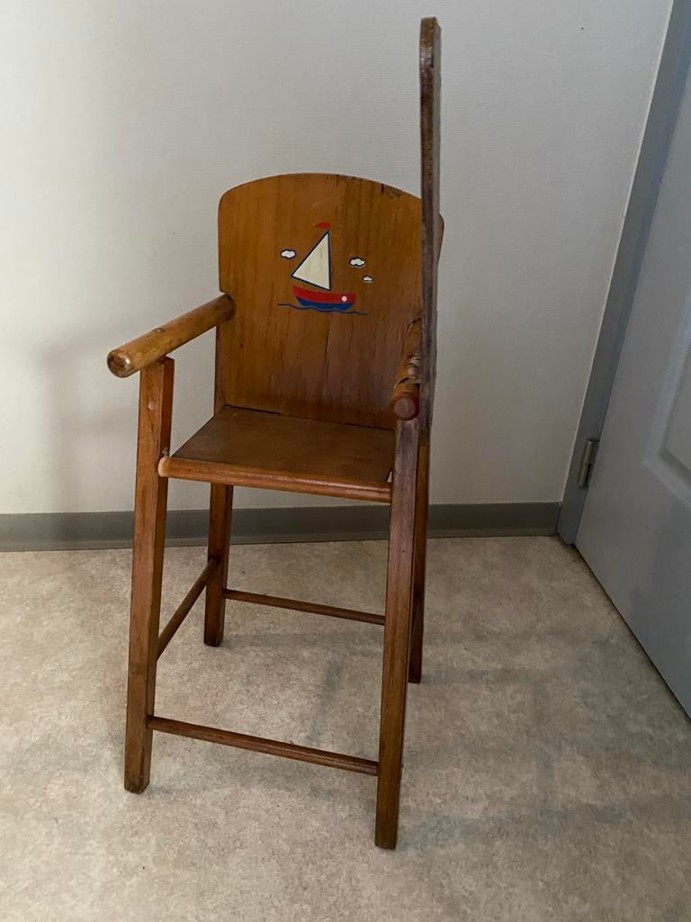 Poppen kakstoel, Antiek en Kunst, Ophalen