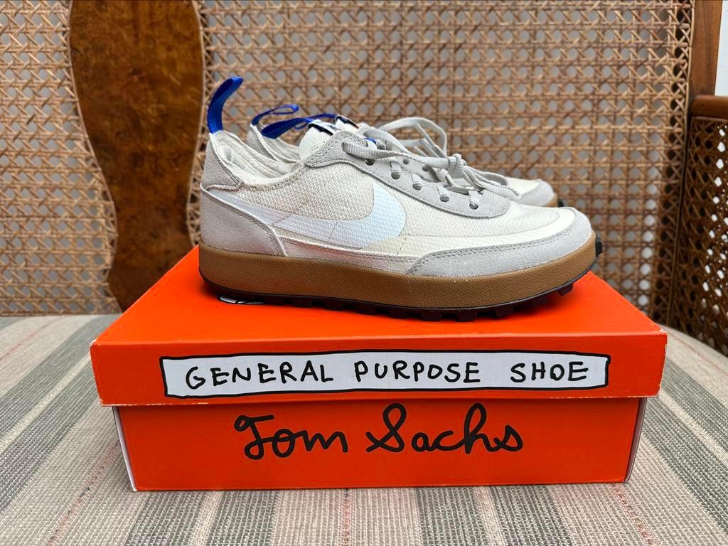 NIEUW Nike x Tom Sachs General Purpose Sneakers Patta 40.5, Wit, Nike, Nieuw, Ophalen of Verzenden