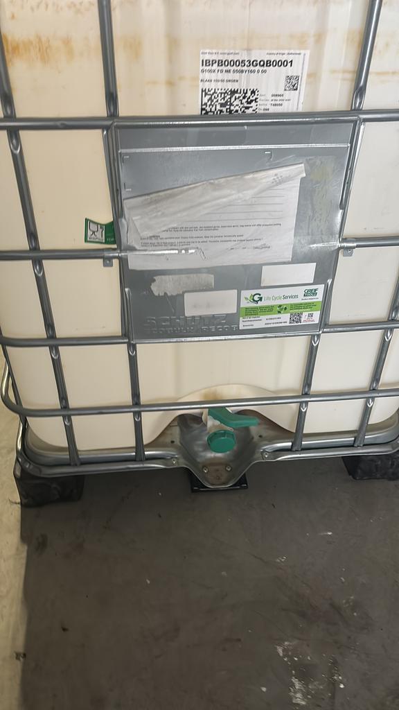 Ibc containers watervaten 1000 l nieuwe aanvoer, Ophalen, Zo goed als nieuw