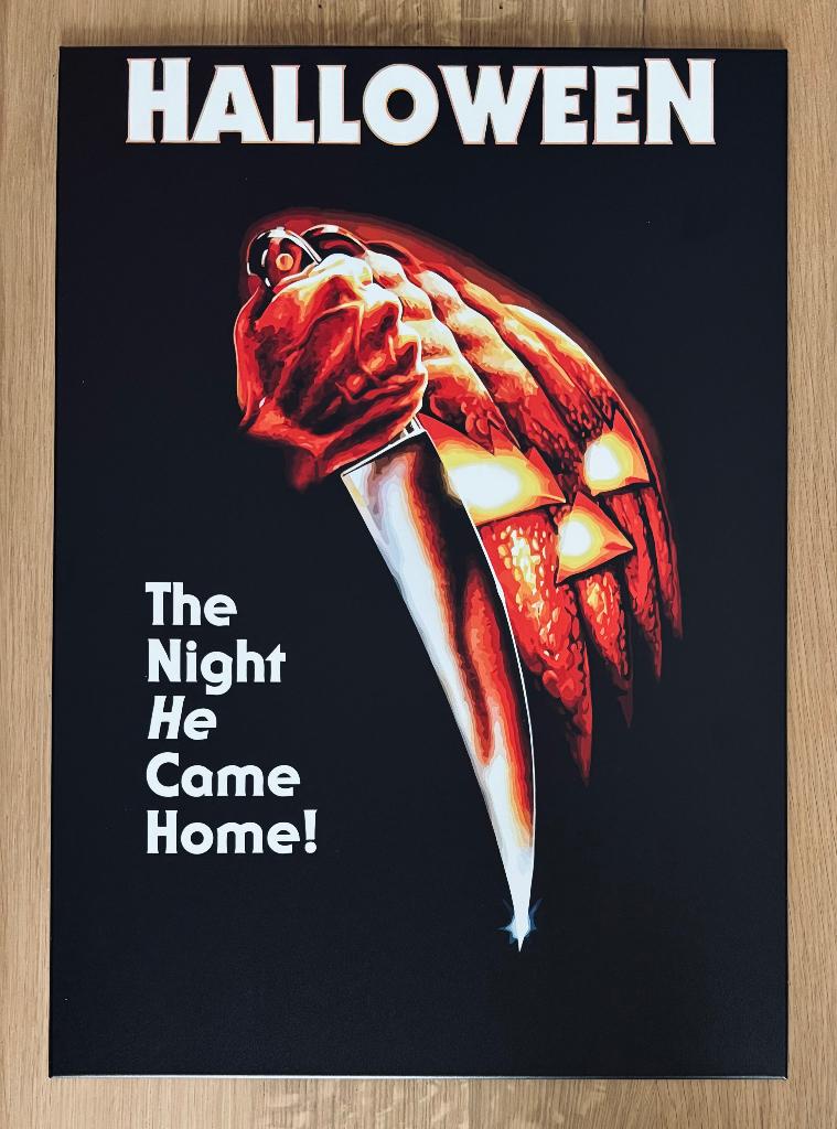 7 Horror Displates metalen posters, Enlèvement ou Envoi, Neuf, Rectangulaire vertical, Cinéma et TV