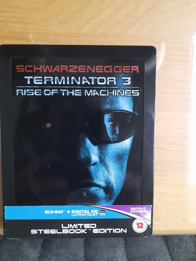 Terminator 3 Rise of the Machines zavvi exclusive steelbook, Verzenden, Gebruikt, Science Fiction en Fantasy