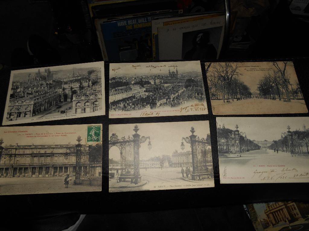 Lot de 6 Cartes Postales de Nancy début 1900, Enlèvement ou Envoi