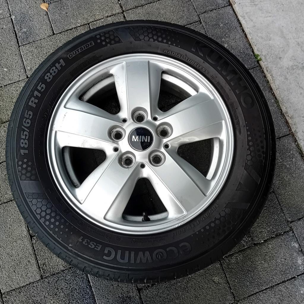 Reservewiel Mini Cooper / One vanaf bwj 2014 15inch 5 x 112, Ophalen, Gebruikt, Velg(en)