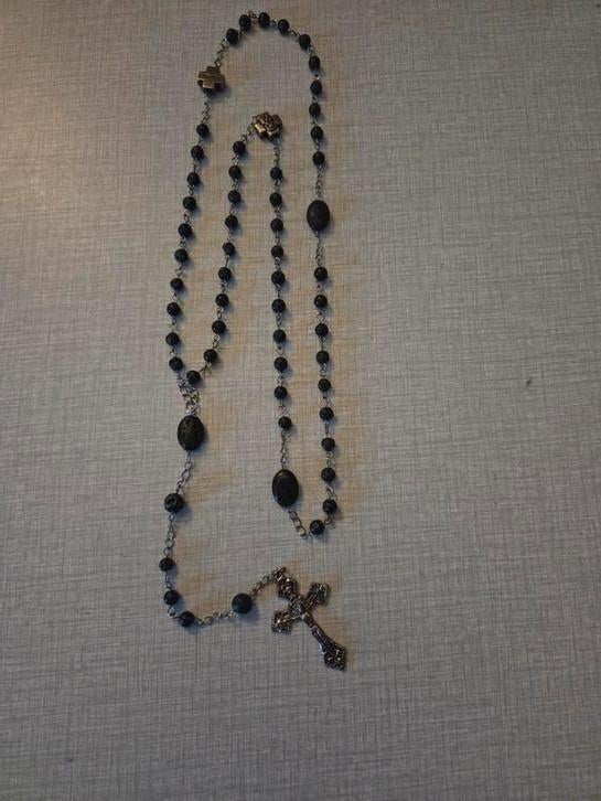 Paternoster, Ophalen of Verzenden, Zo goed als nieuw, Sieraad, Christendom | Katholiek