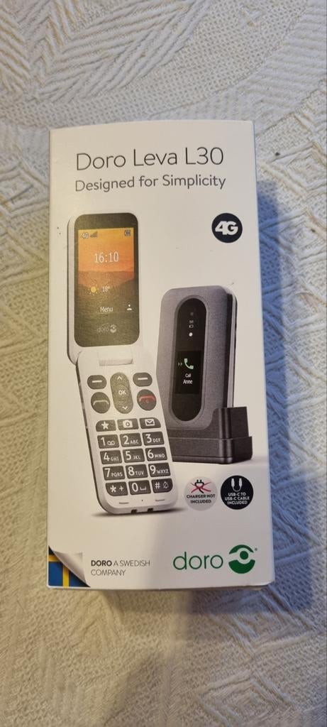 gsm Doro Leva L30 4G, Ophalen, Nieuw