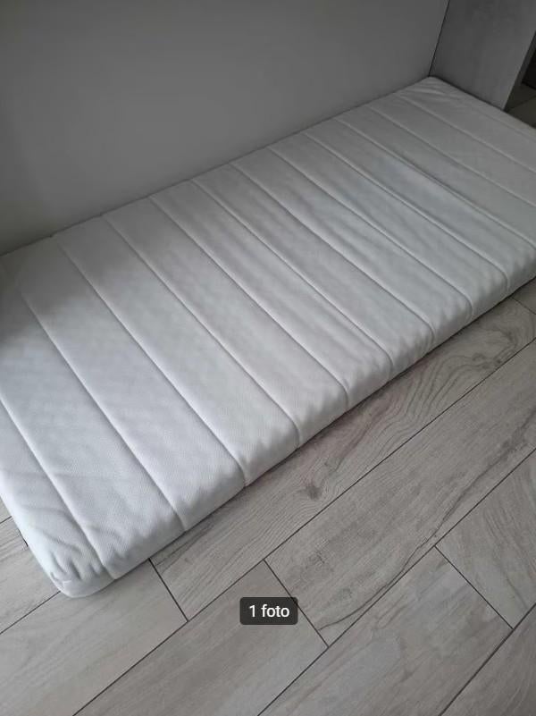 Matelas ÅFJÄLL en mousse moyennement dure 90x200, Maison & Meubles, Chambre à coucher | Matelas & Sommiers, 90 cm, Matelas, Enlèvement