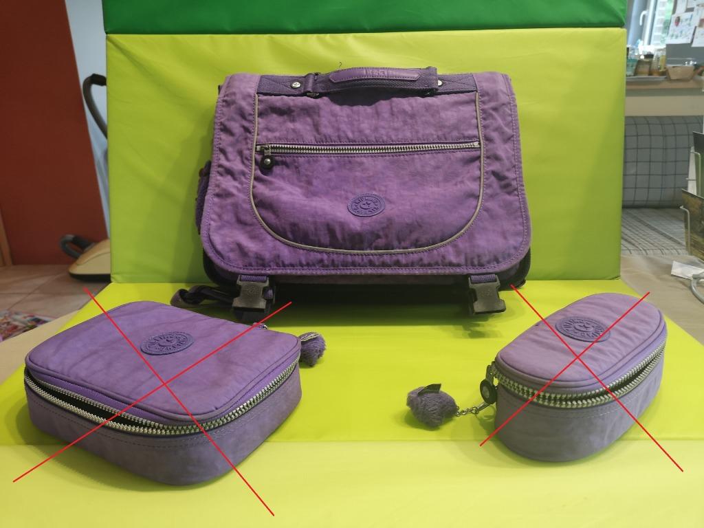 Cartable Kipling Preppy mauve, Bijoux, Sacs & Beauté, Sacs | Cartables, Enlèvement ou Envoi, 30 à 40 cm, Autres couleurs, Utilisé