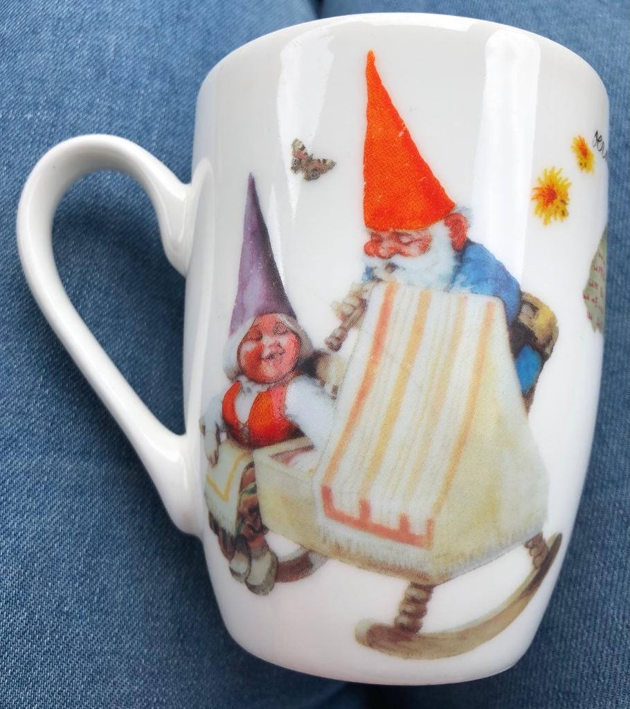 Prachtige mok David de Kabouter, Rien Poortvliet Nr. 8, Verzamelen, Ophalen of Verzenden, Gebruiksvoorwerp